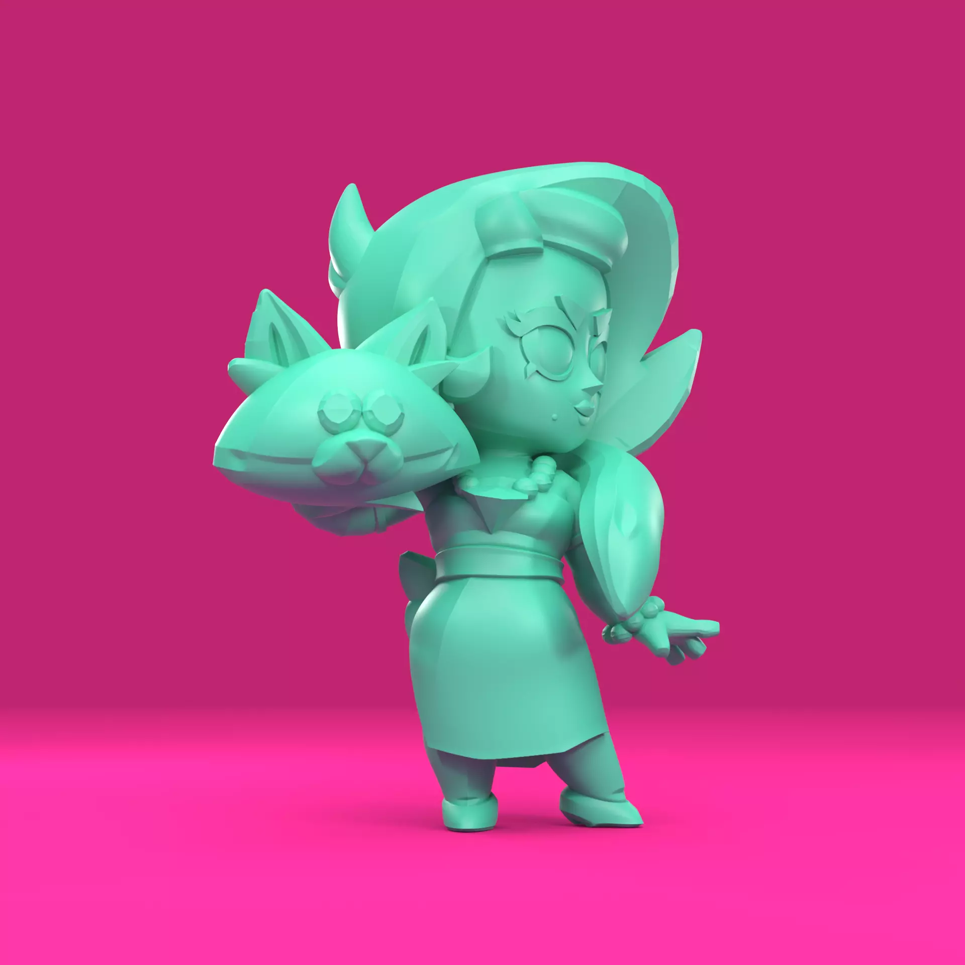 Lola Original - Brawl Stars 3D print model