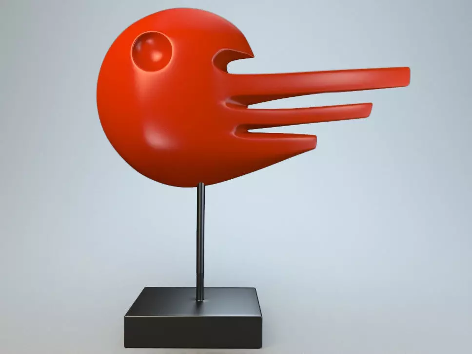 Sculpture Wing Pegasus P 3D print model_0