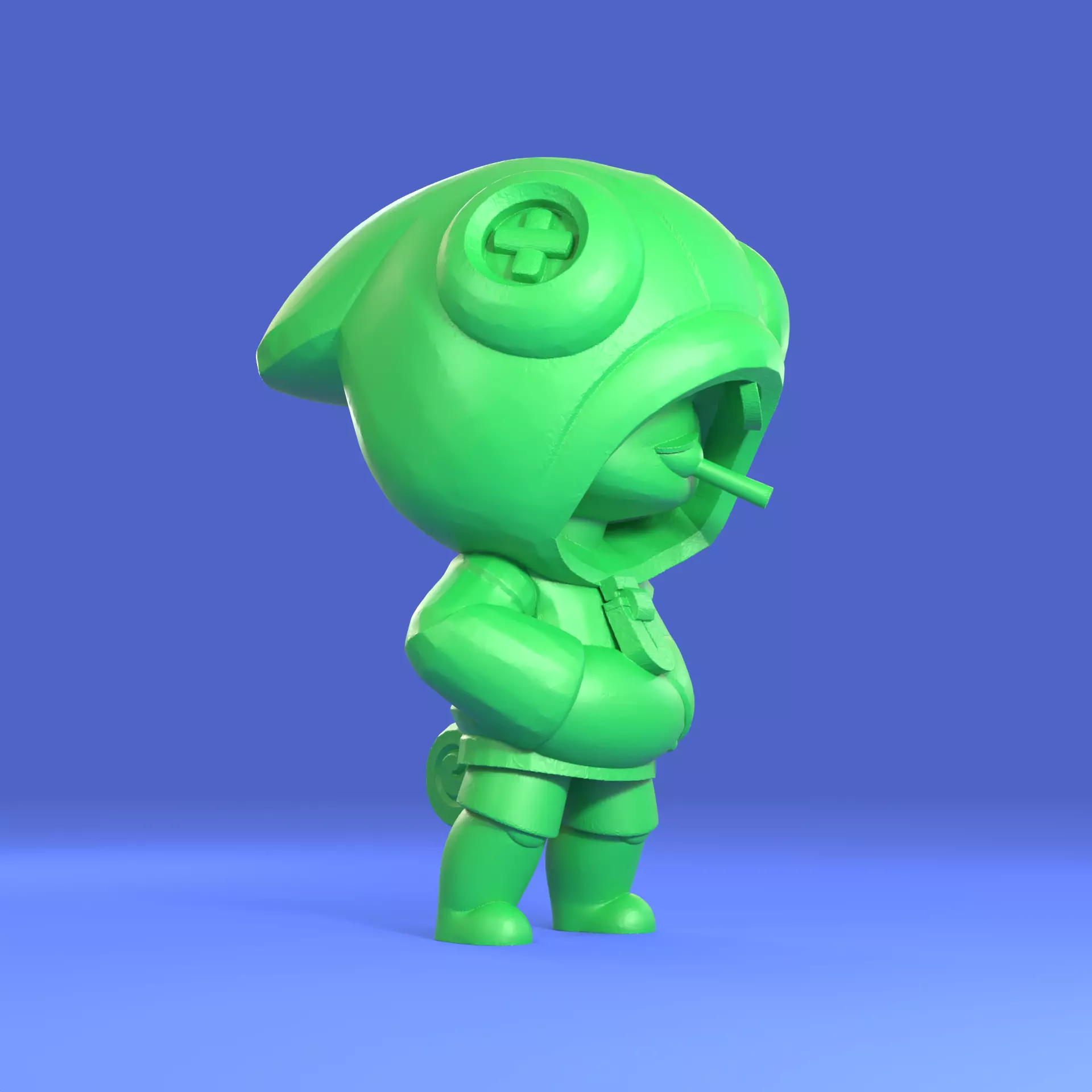 Leon Original - Brawl Stars 3D print model