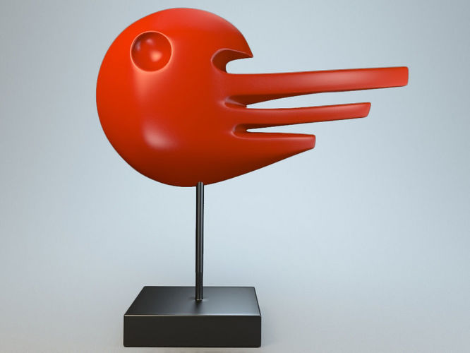 Sculpture Wing Pegasus 3D model