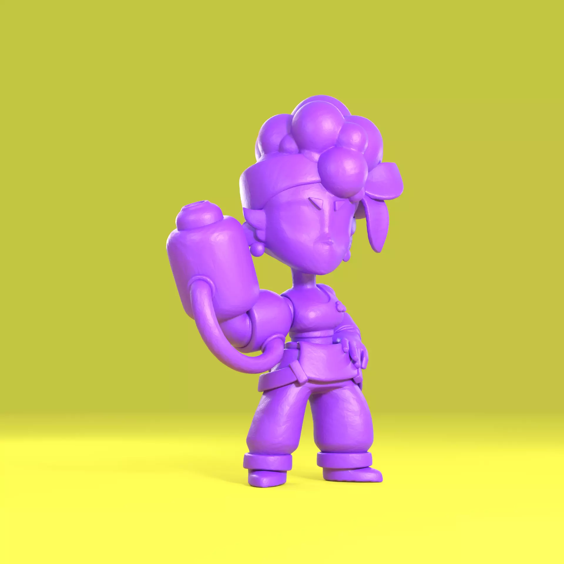 Maisie Original - Brawl Stars 3D print model