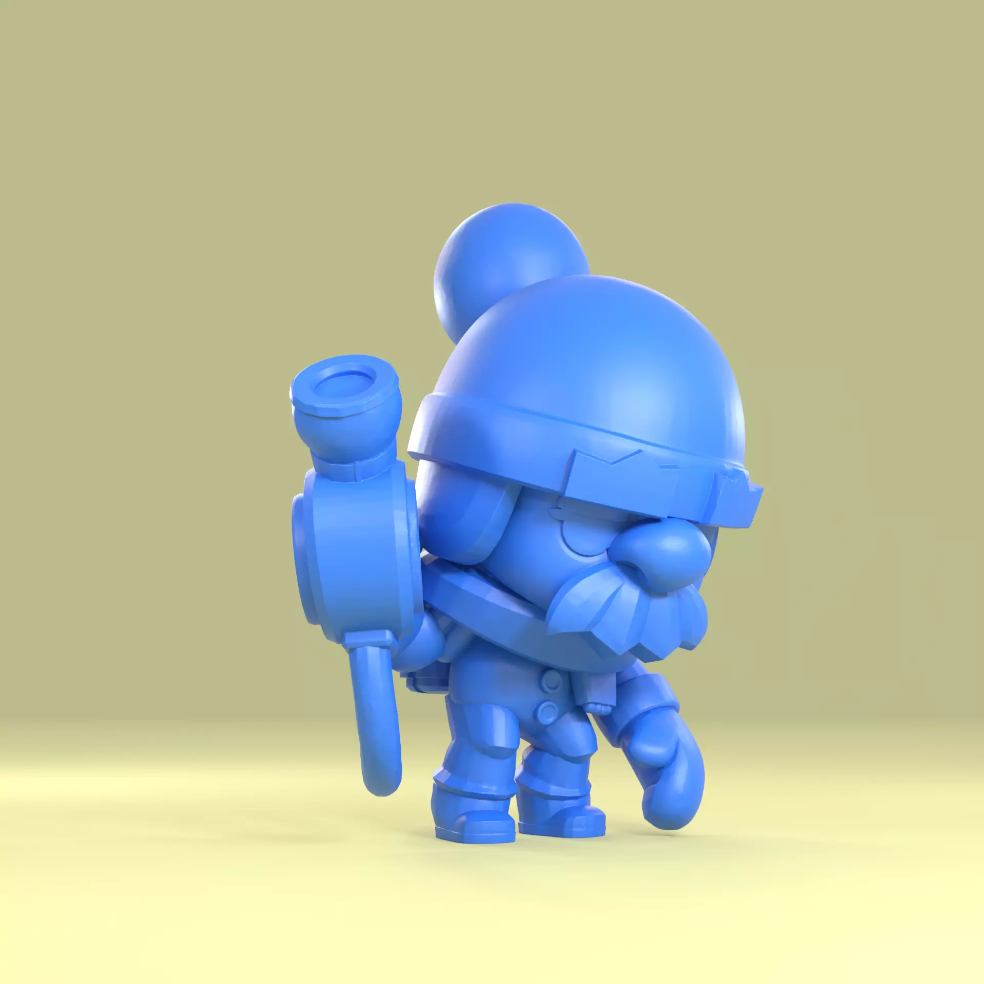 Gale Original - Brawl Stars 3D print model
