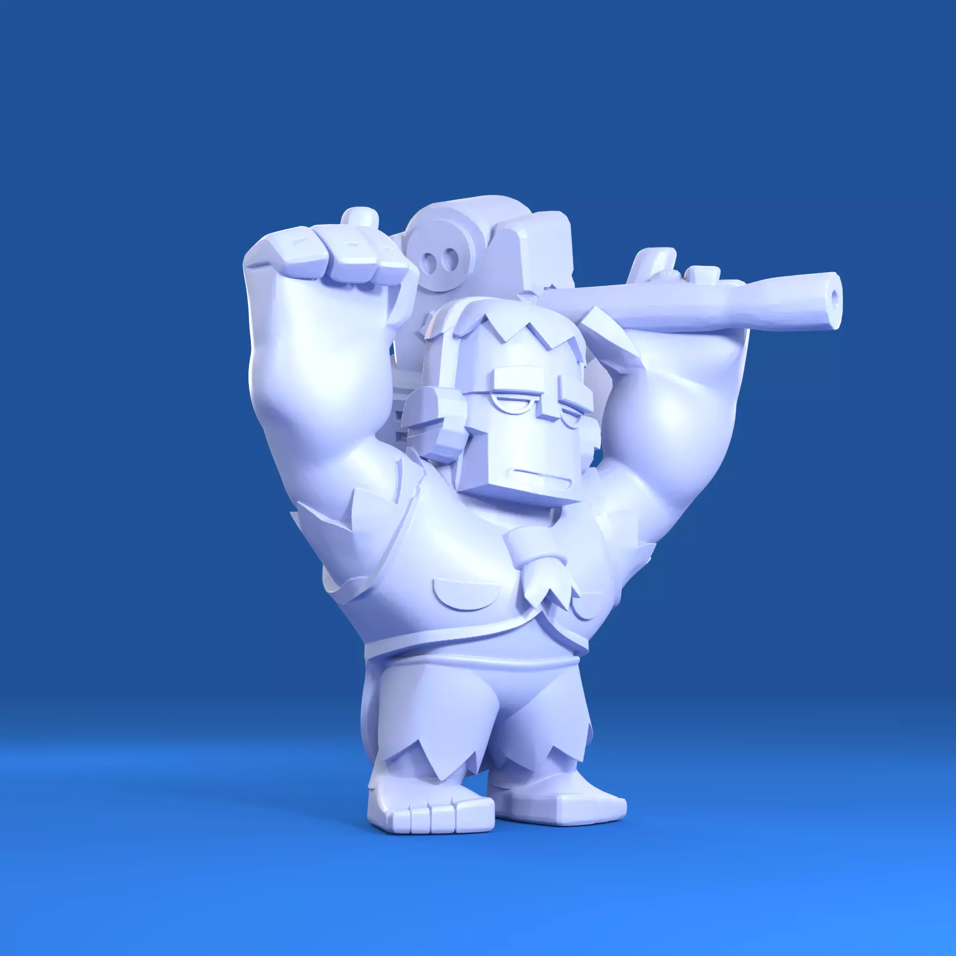 Frank Original - Brawl Stars 3D print model