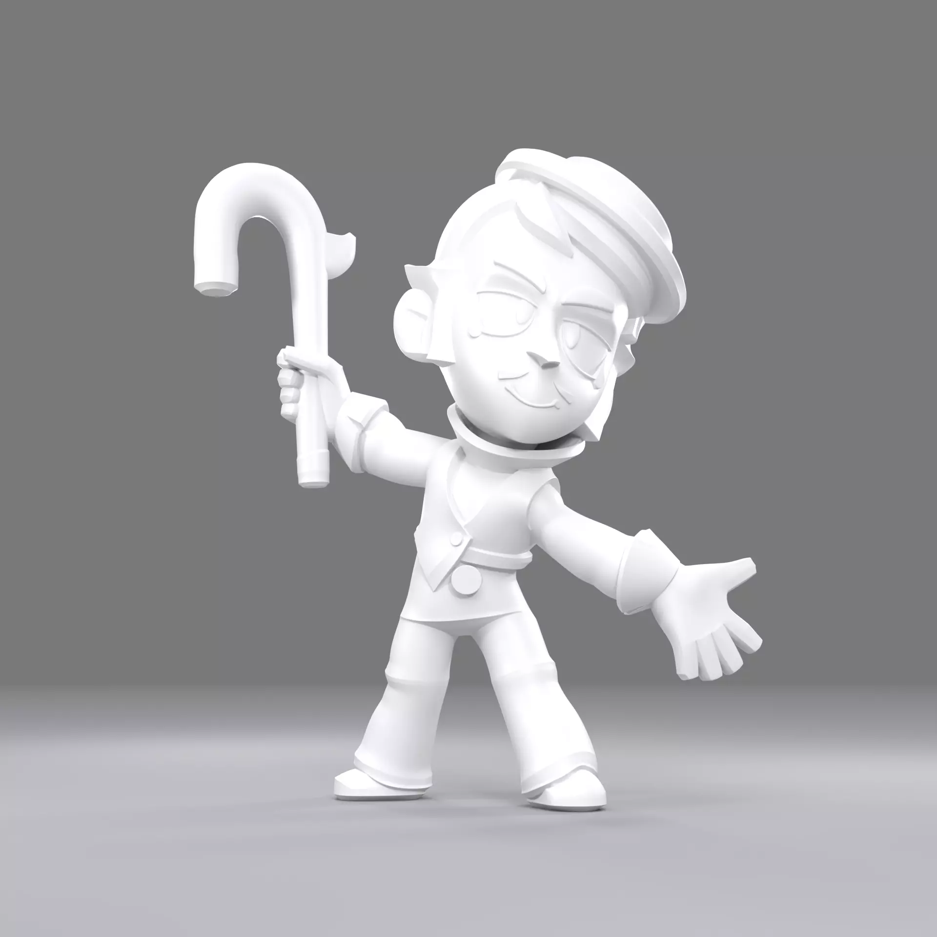 Gray Original - Brawl Stars 3D print model