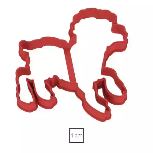 Lamb 2 cookie cutter for professional