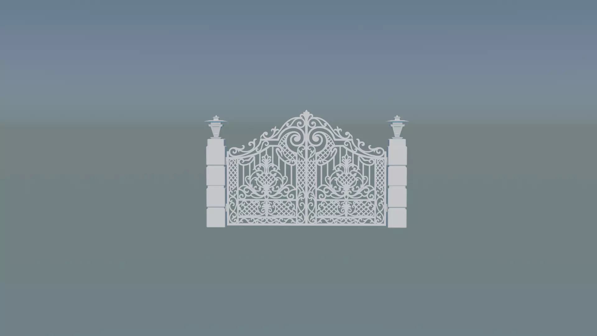 Entrance Gate 3D print model