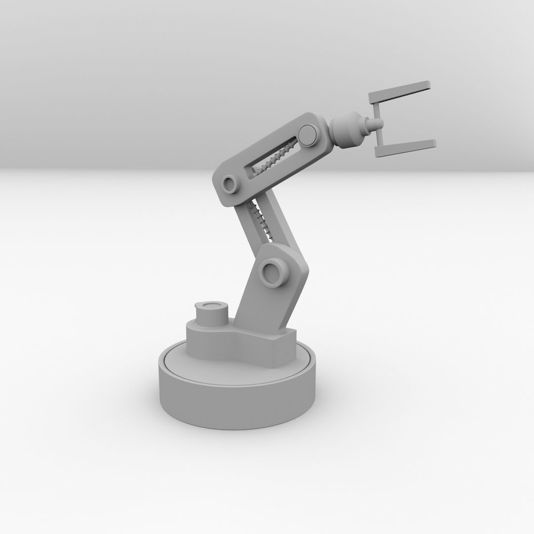 Robotic Arm 3D model_3