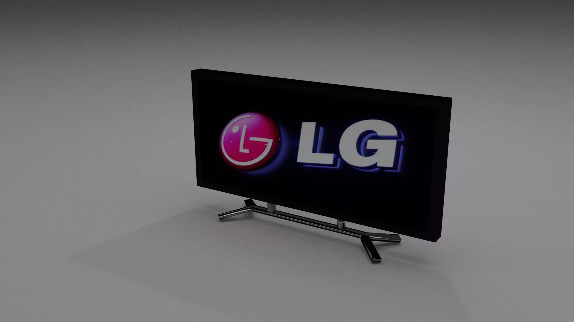 LG 3D TV 3D model_0