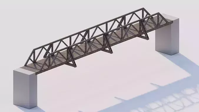 Structural engineering of wood bridge structure