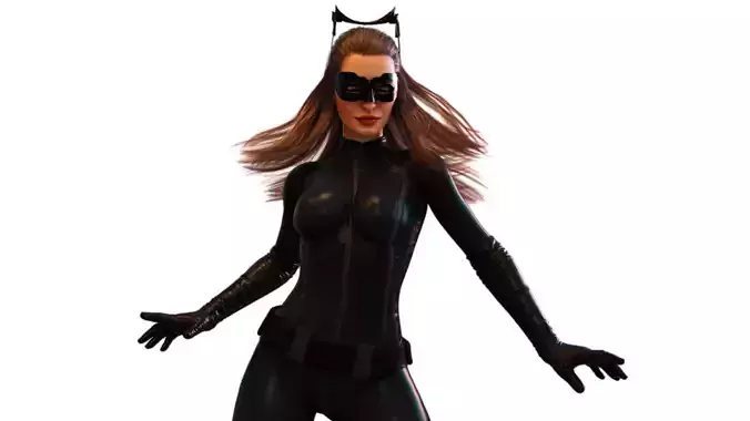 Catwoman Dark Knight Rises - Anne Hathaway 3D model