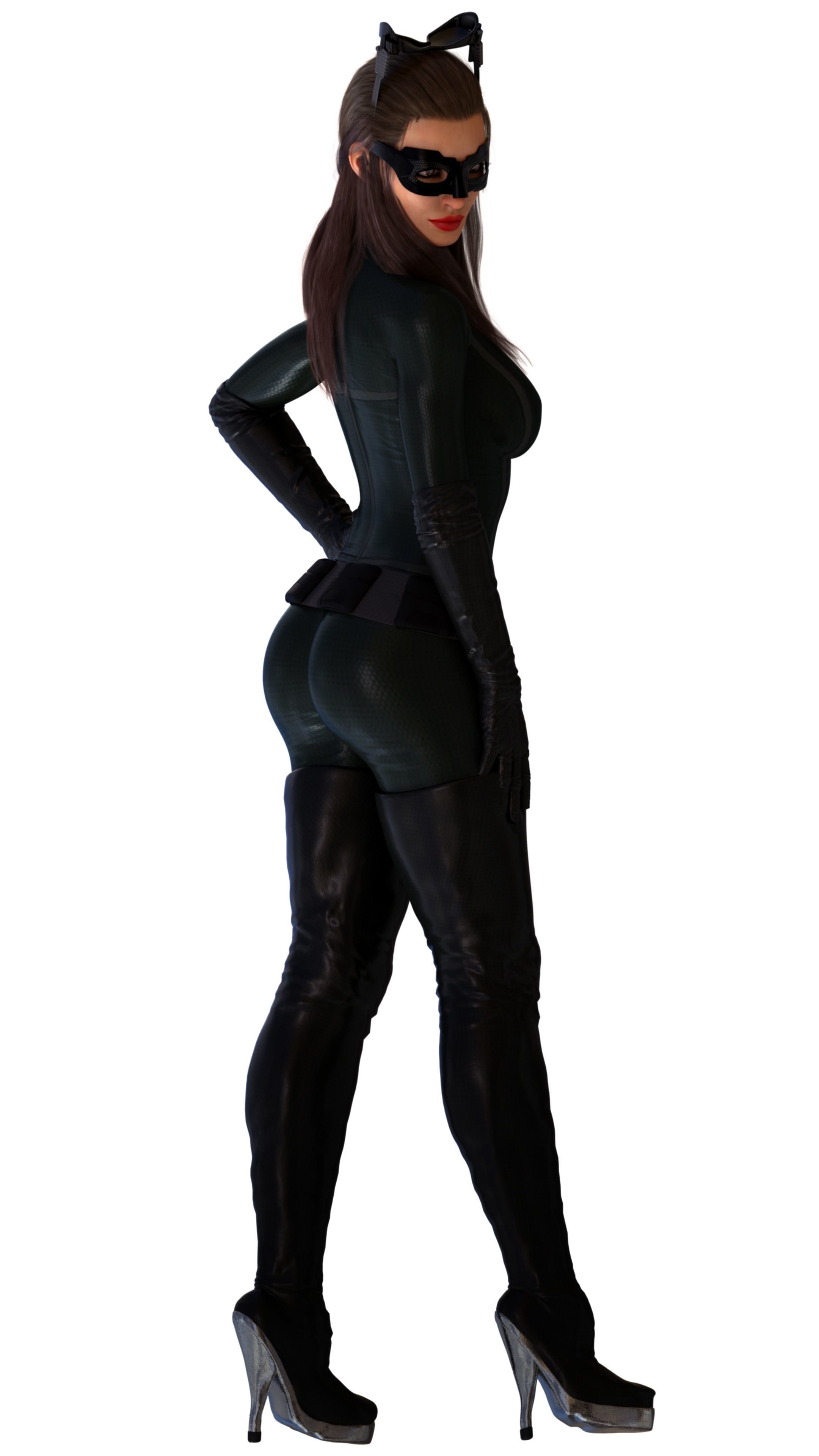 Catwoman Dark Knight Rises - Anne Hathaway 3D model_10