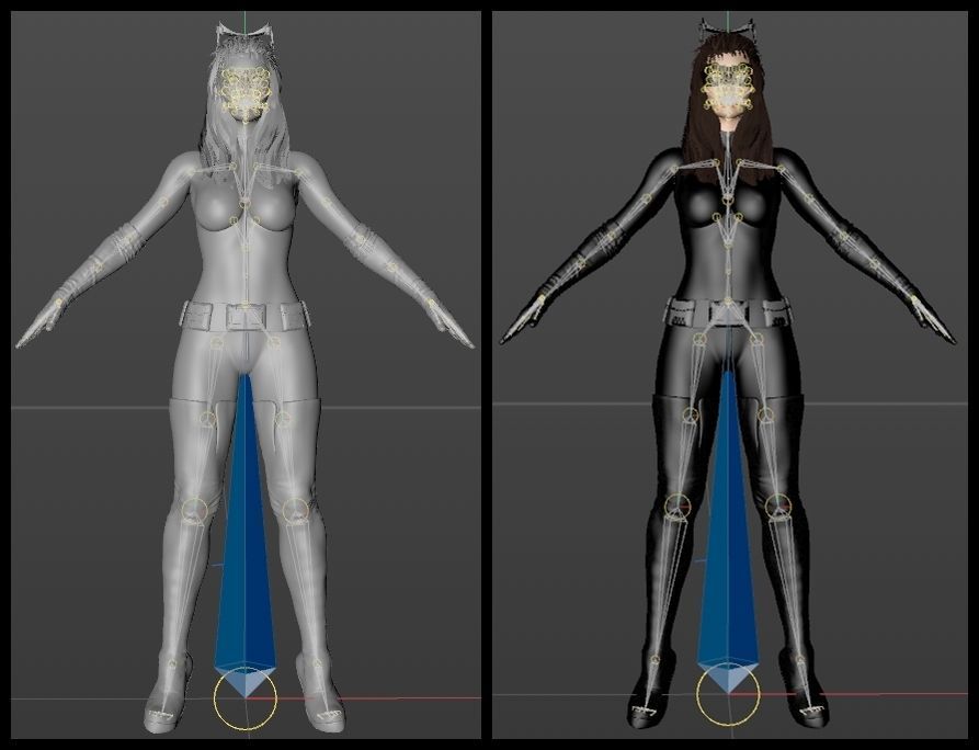 Catwoman Dark Knight Rises - Anne Hathaway 3D model_8