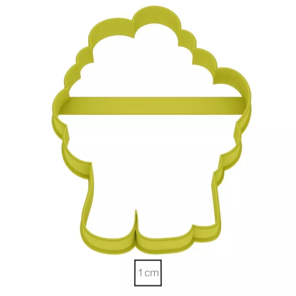 Easter Lamb cookie cutter for professional Free 3D print model