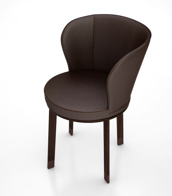 ode chair giorgetti 3D model_1