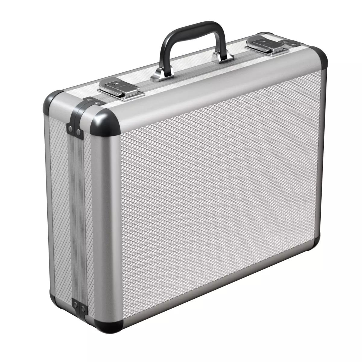 Metal Briefcase 3D model_0