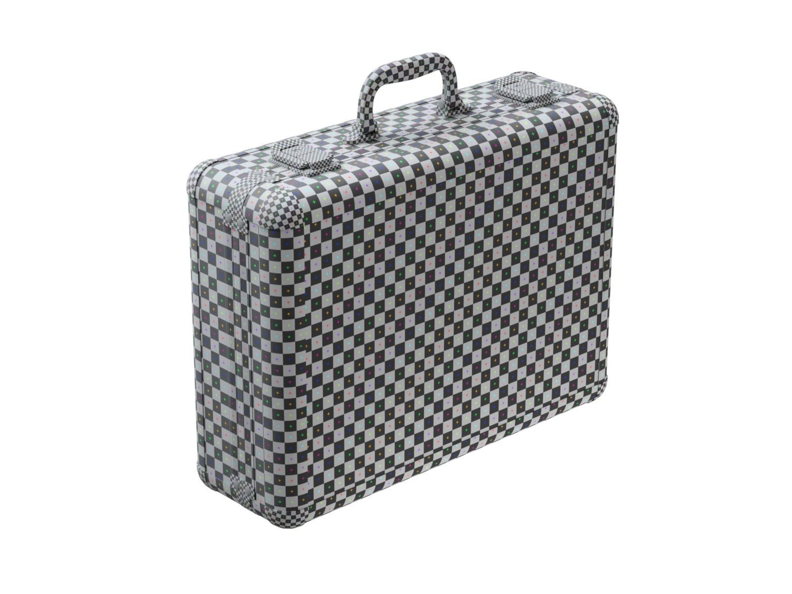 Metal Briefcase 3D model_6