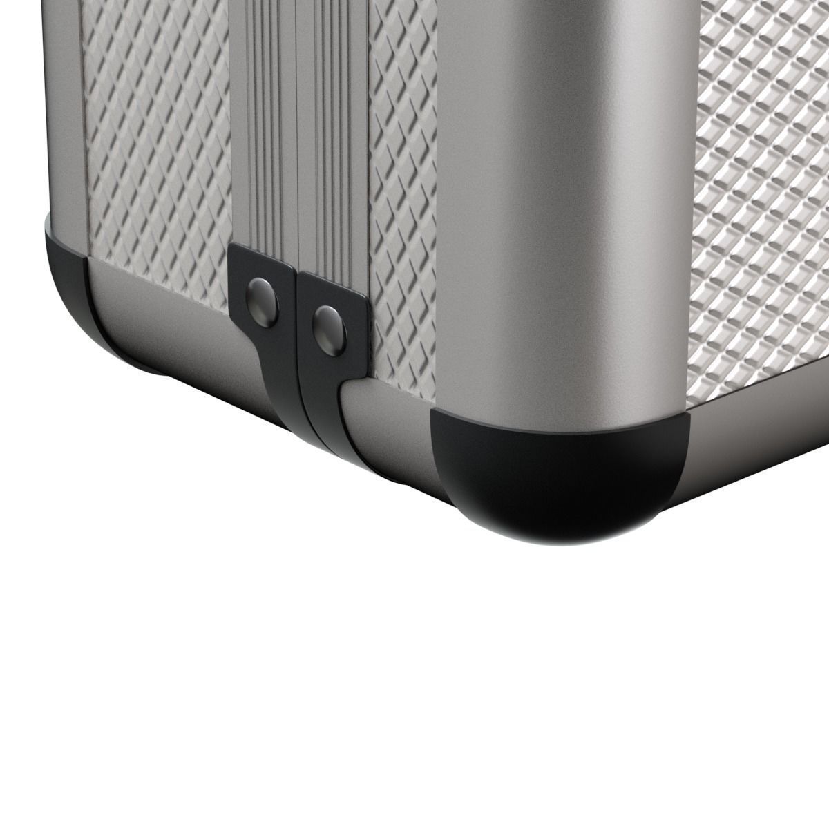 Metal Briefcase 3D model_3