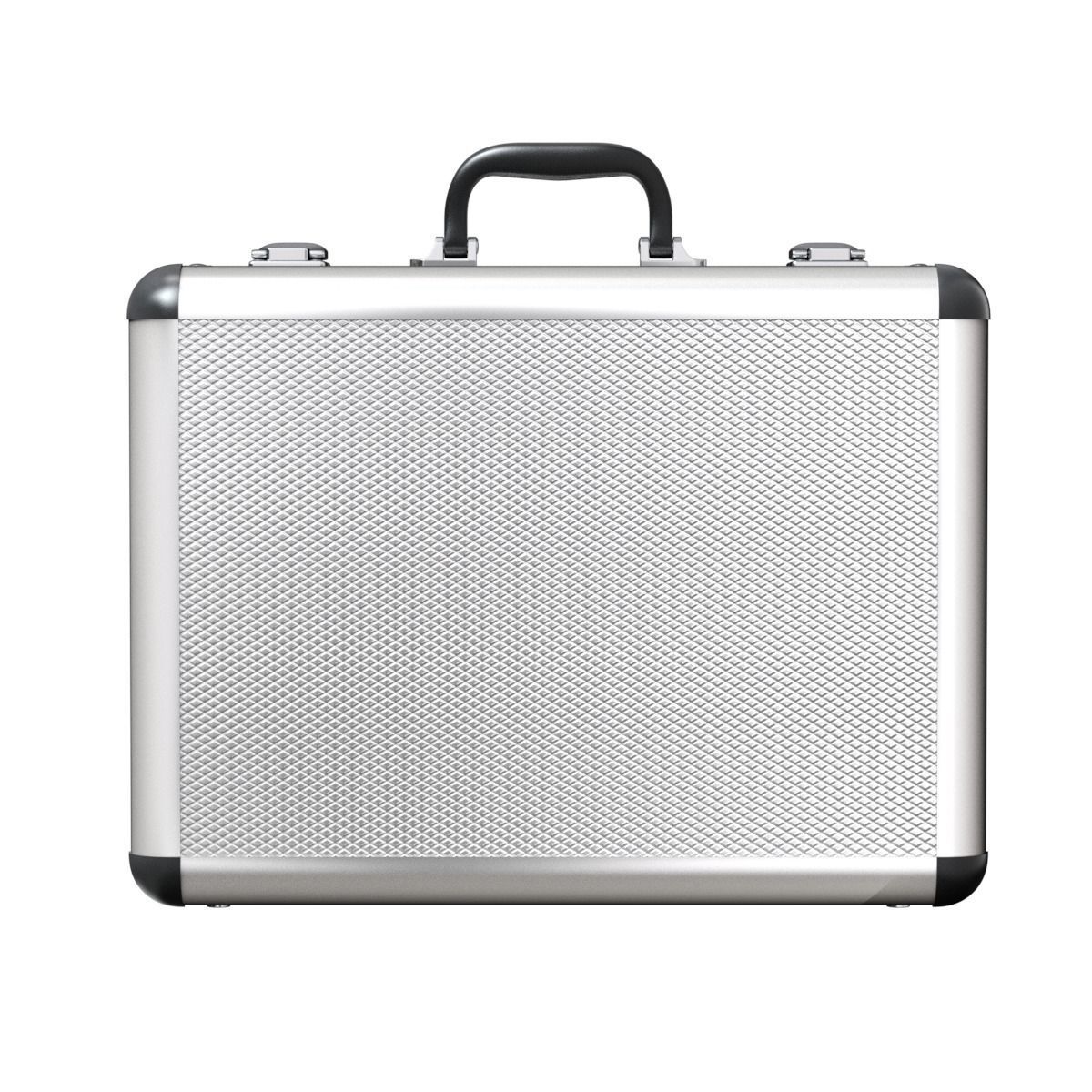 Metal Briefcase 3D model_4