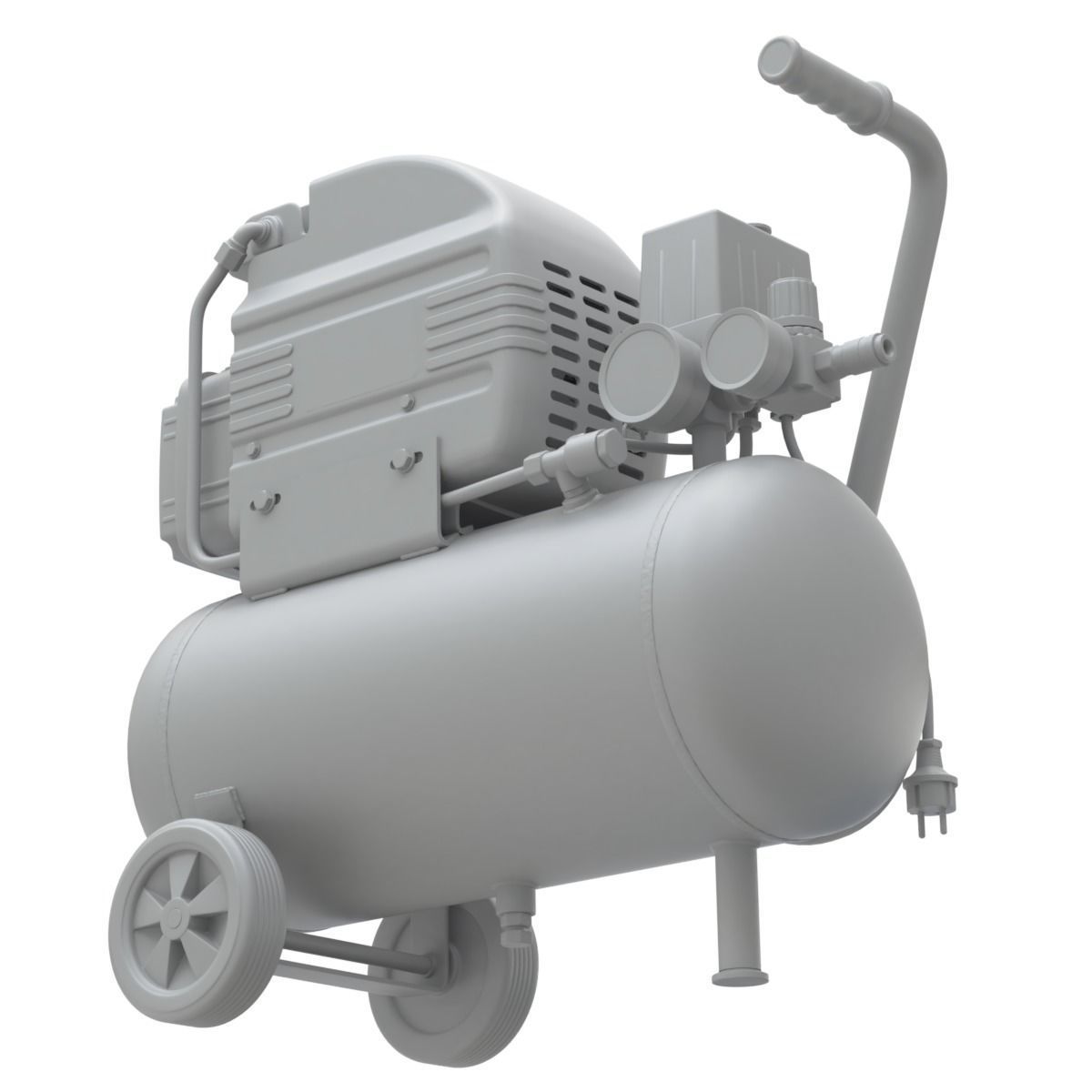 Air Compressor 3D model_22