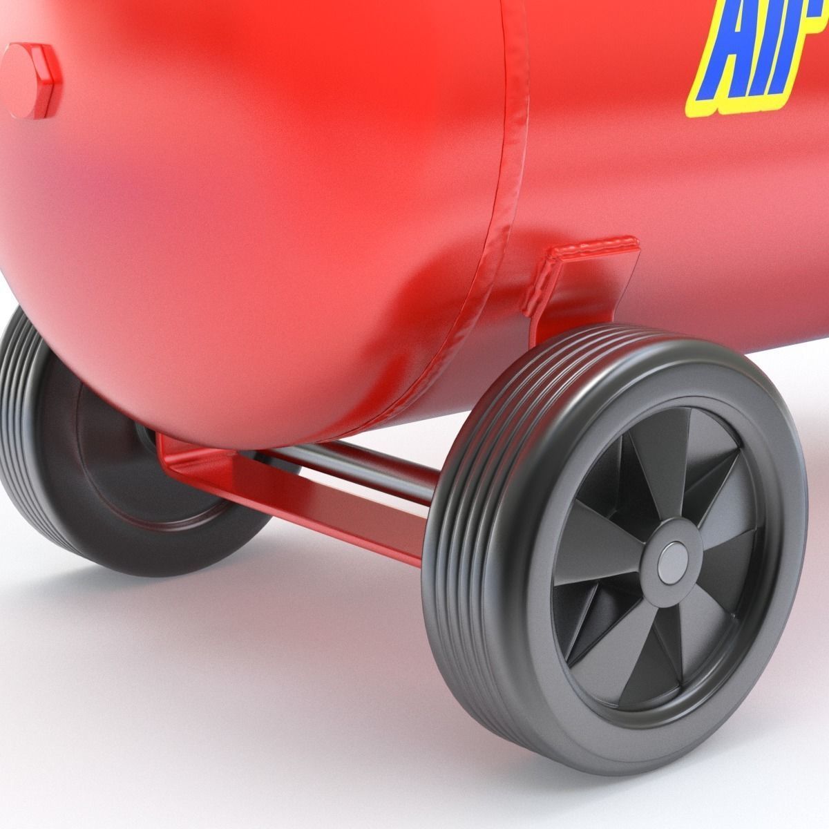 Air Compressor 3D model_5