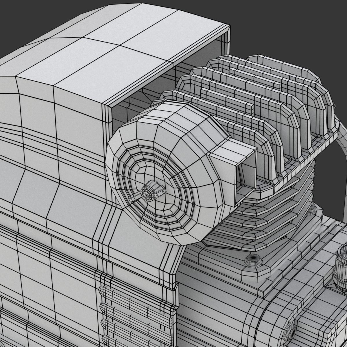 Air Compressor 3D model_26
