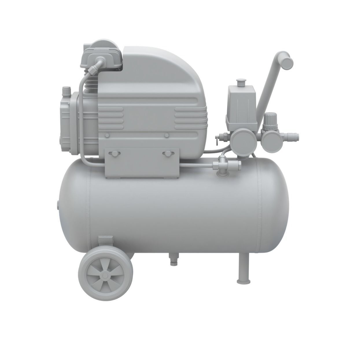 Air Compressor 3D model_15