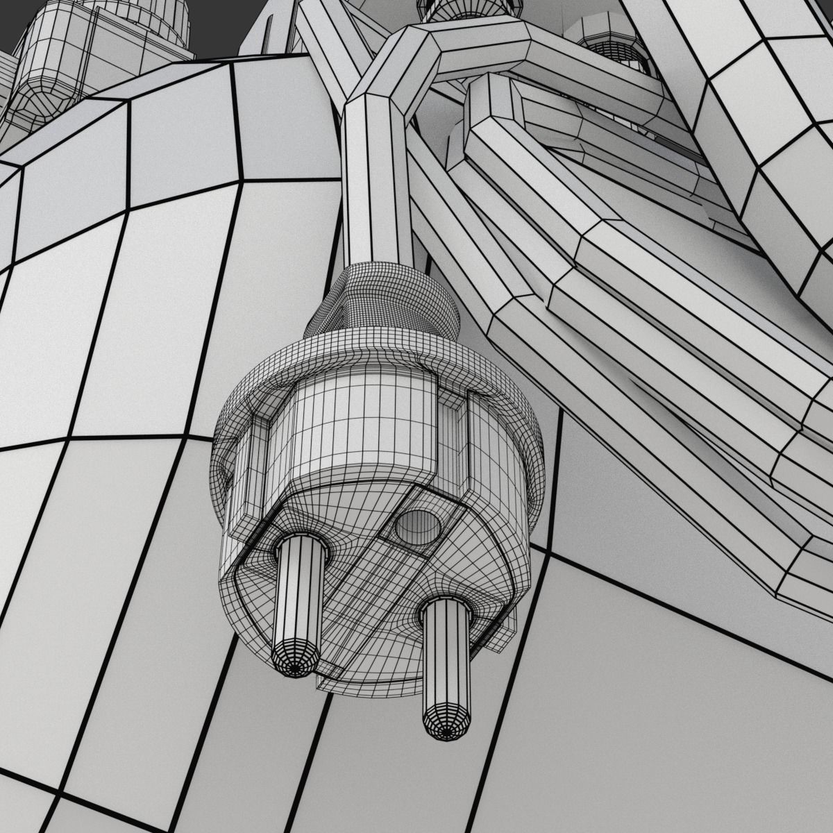 Air Compressor 3D model_28
