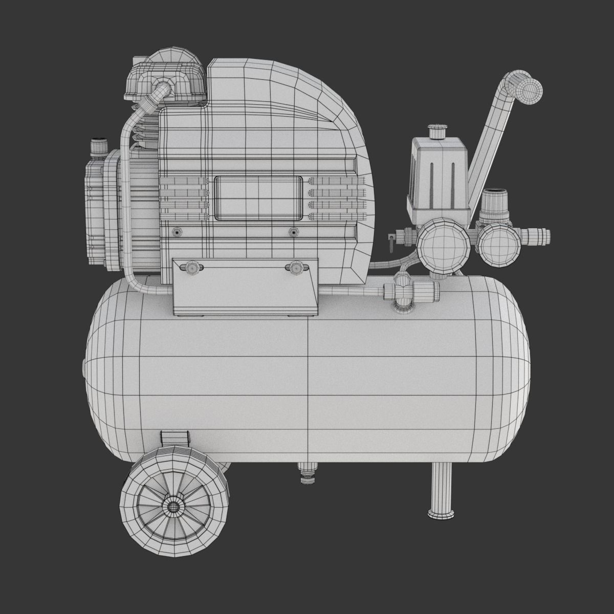 Air Compressor 3D model_31