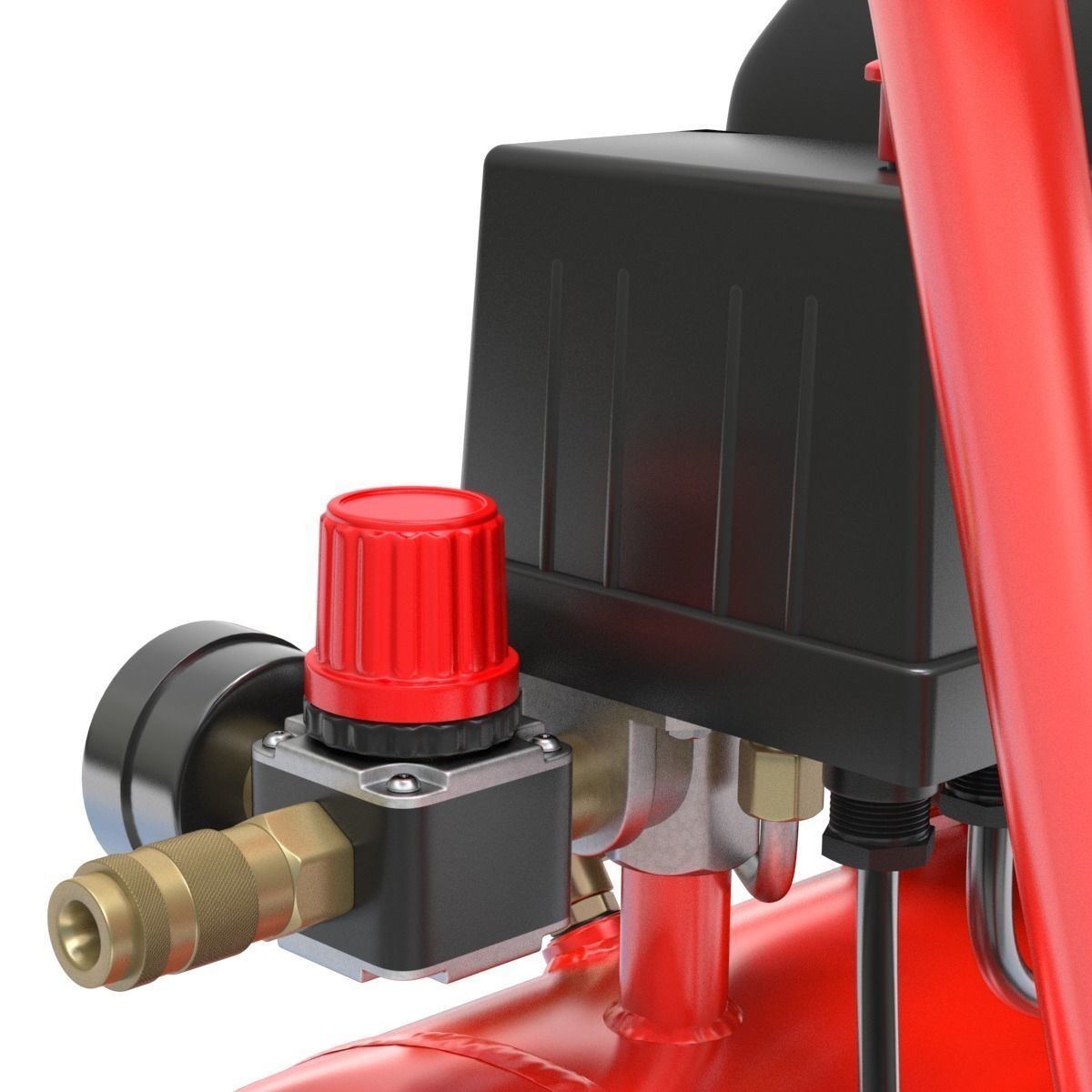 Air Compressor 3D model_6