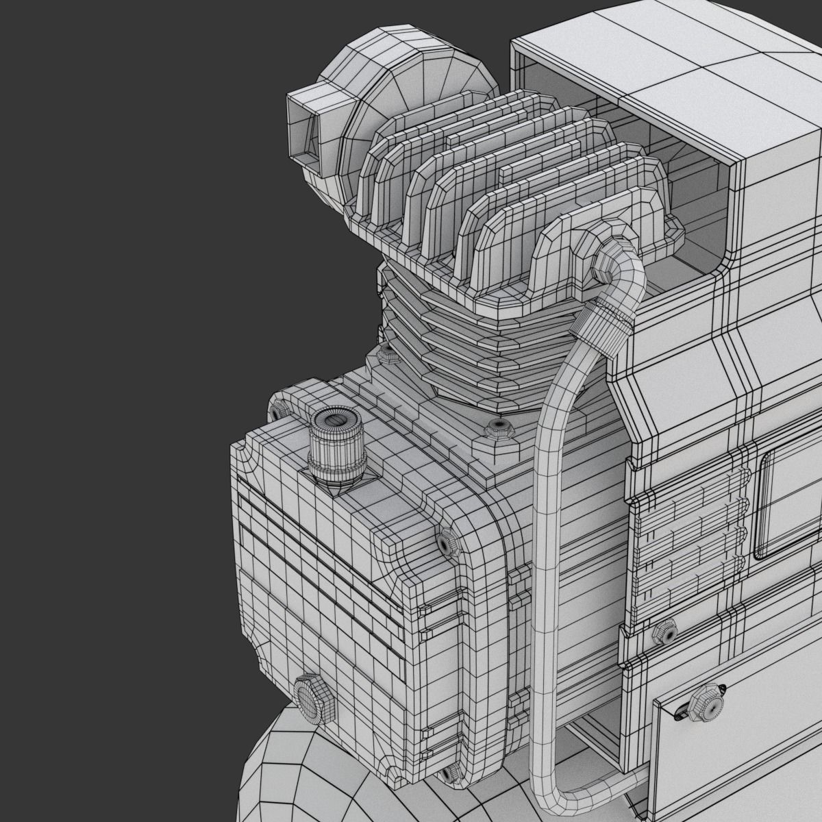 Air Compressor 3D model_25