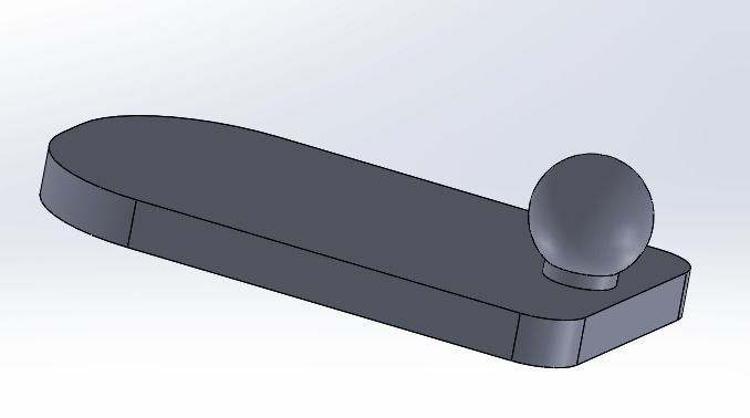 Parrot bluetooth micro support Free 3D print model