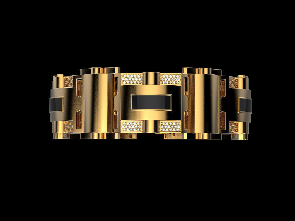Bracelet 3D print model_3