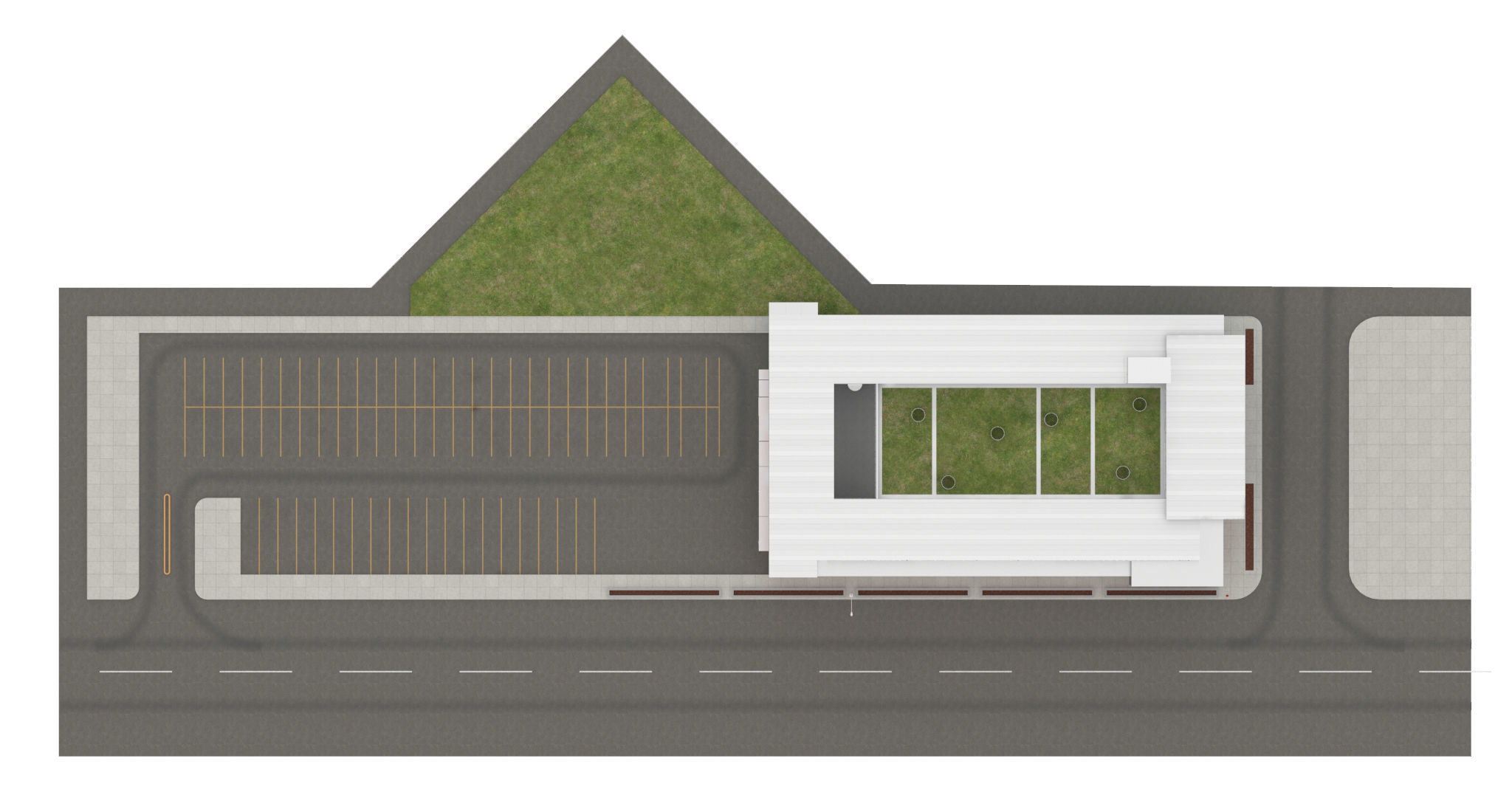 Gary Comer Youth Center 3D model_7