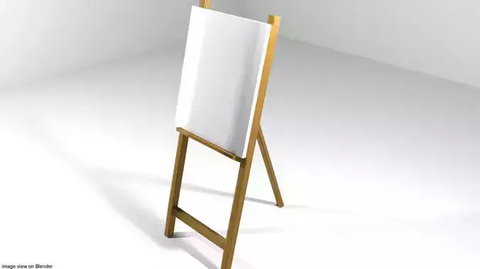 Drawing Tool - Art Stand 3D model