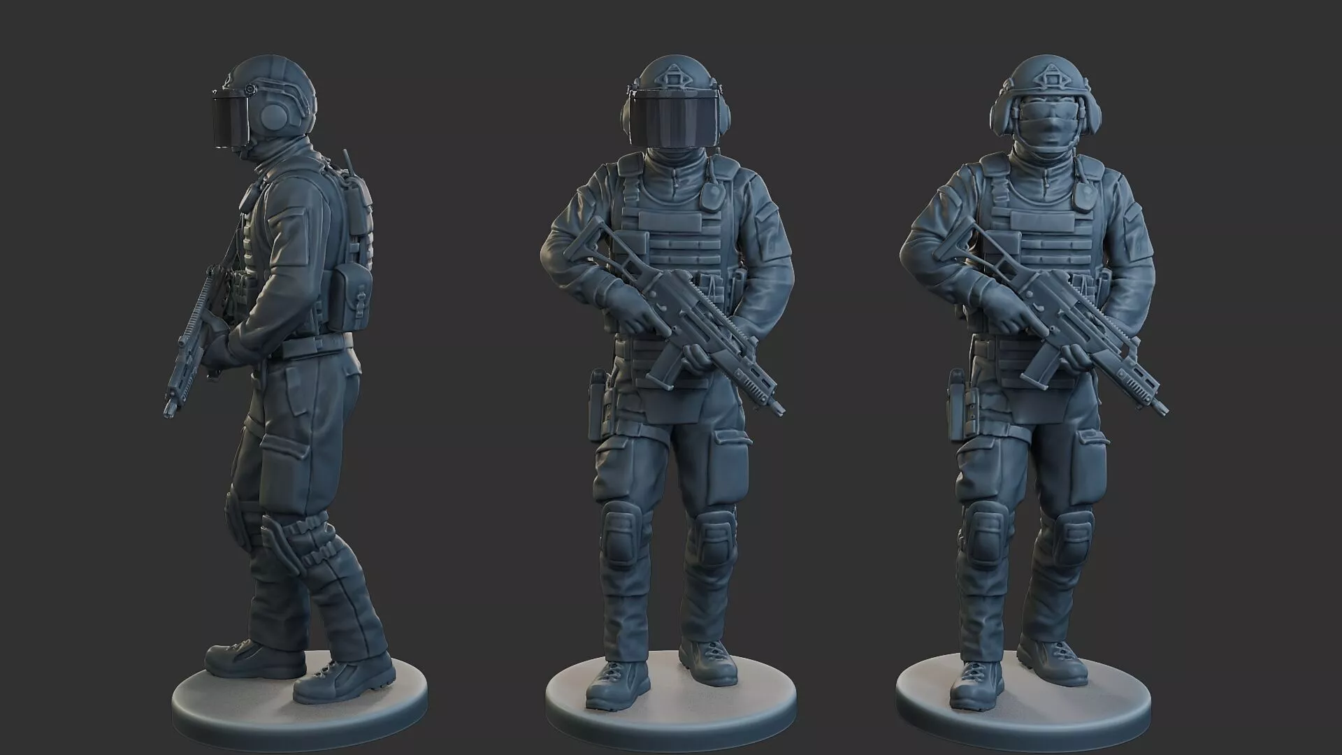 Tactical Gear GSG 9 TG1 001 3D print model