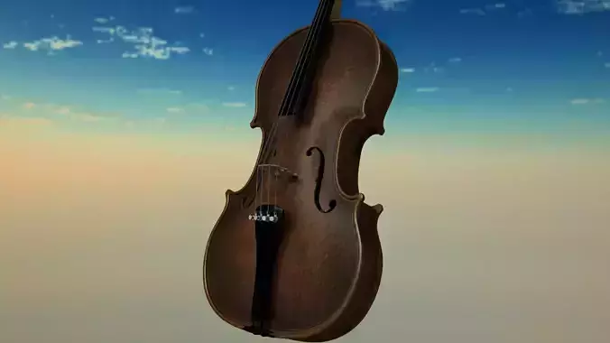 Violin 3D model