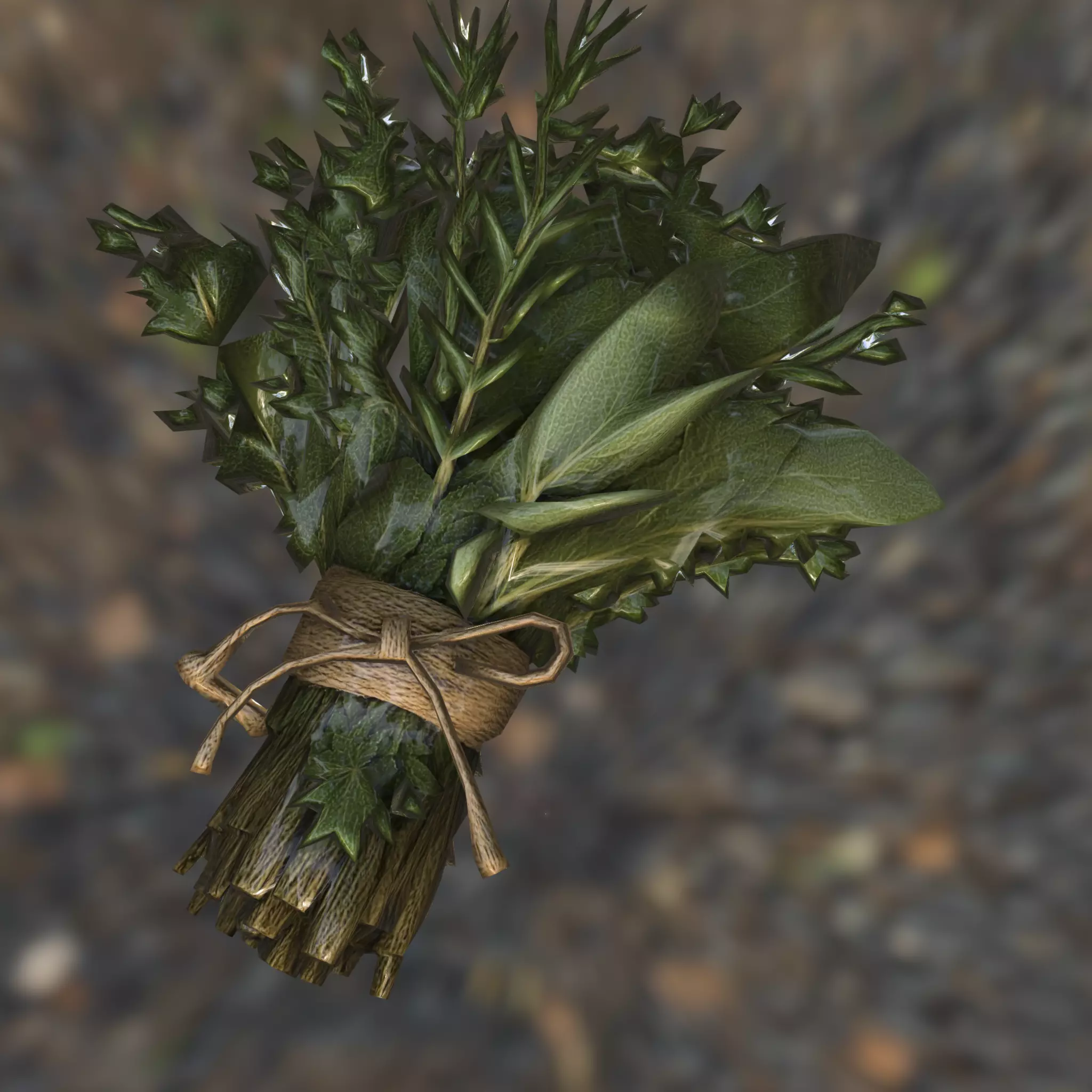 Alchemy Herb Bundle Game Ready Asset Low-poly 3D model