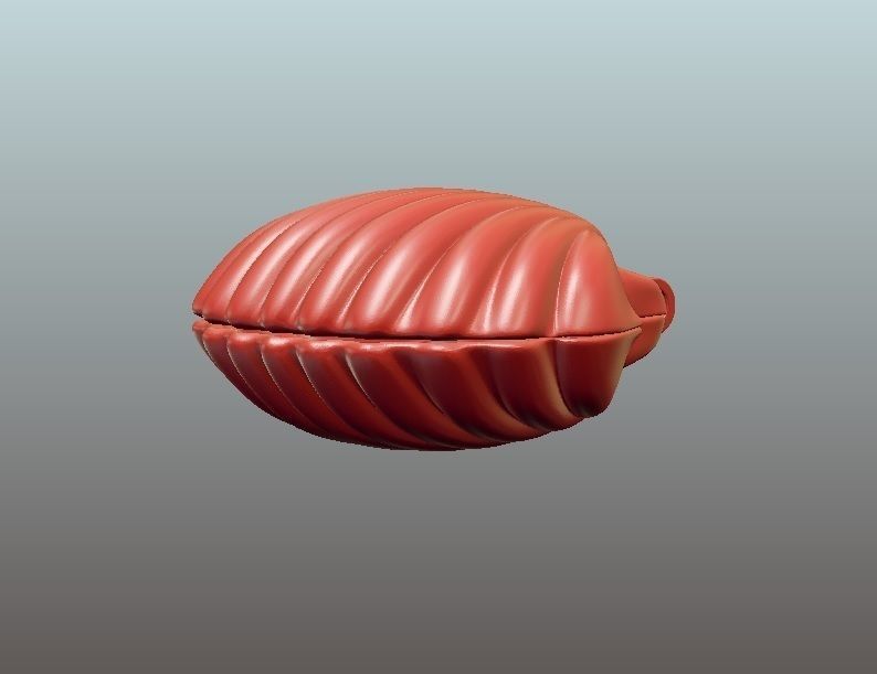 Elegant shell case - Printer Ready 3D print model_10