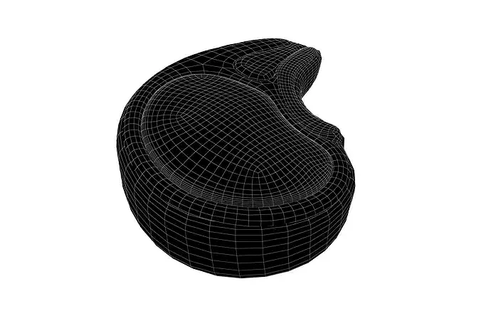 Lowpoly Pork v1 001 Low-poly 3D model 5