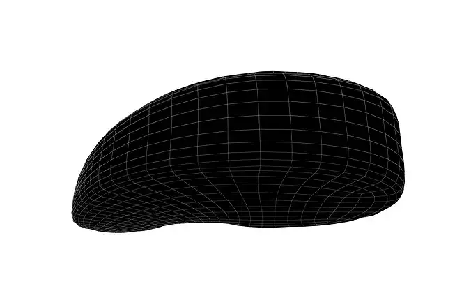 Lowpoly Pork v1 001 Low-poly 3D model 6