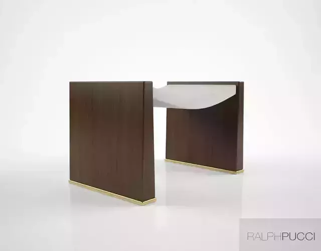 Ralph Pucci Herve van der Straeten 436 tabouret Hadrien 3D model