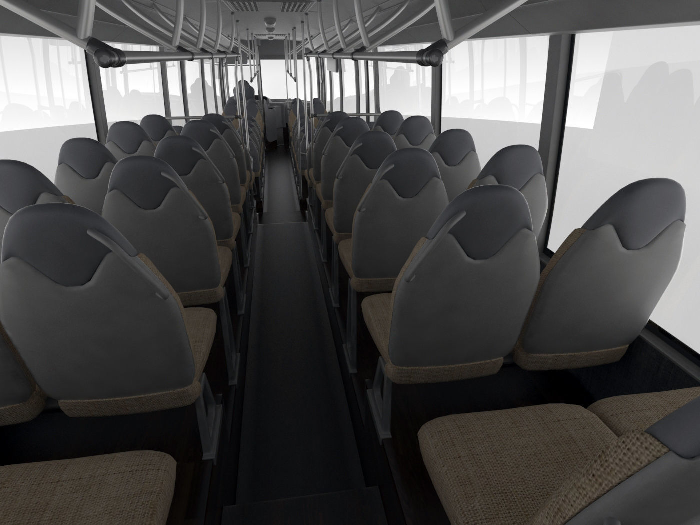 Setra S418LE business bus 3D model_18