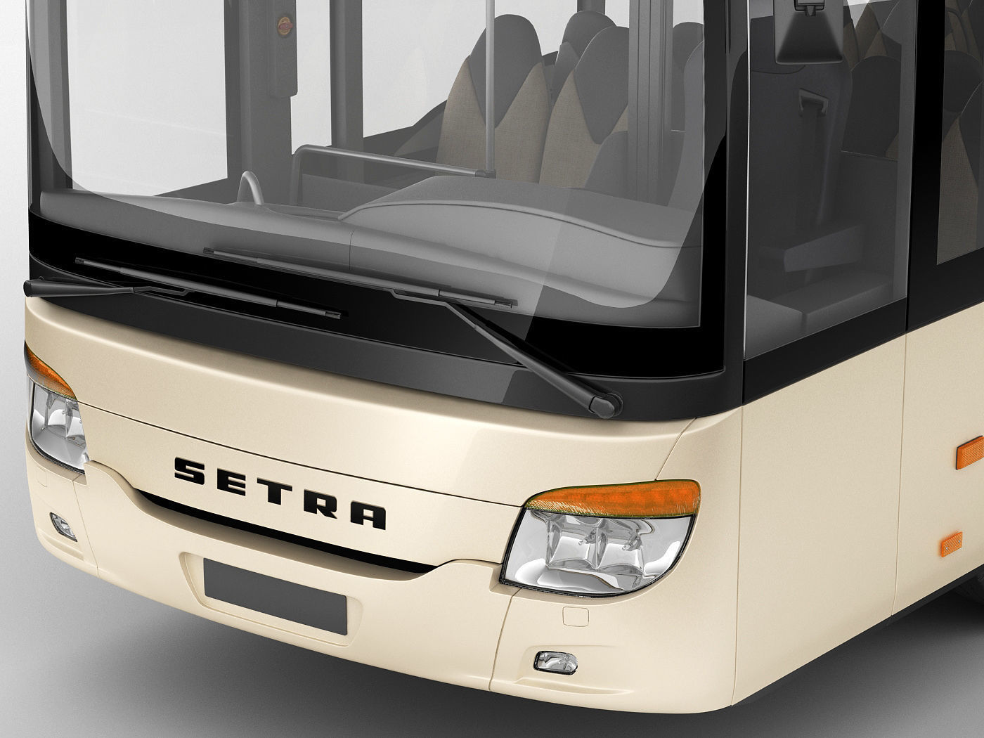 Setra S418LE business bus 3D model_5