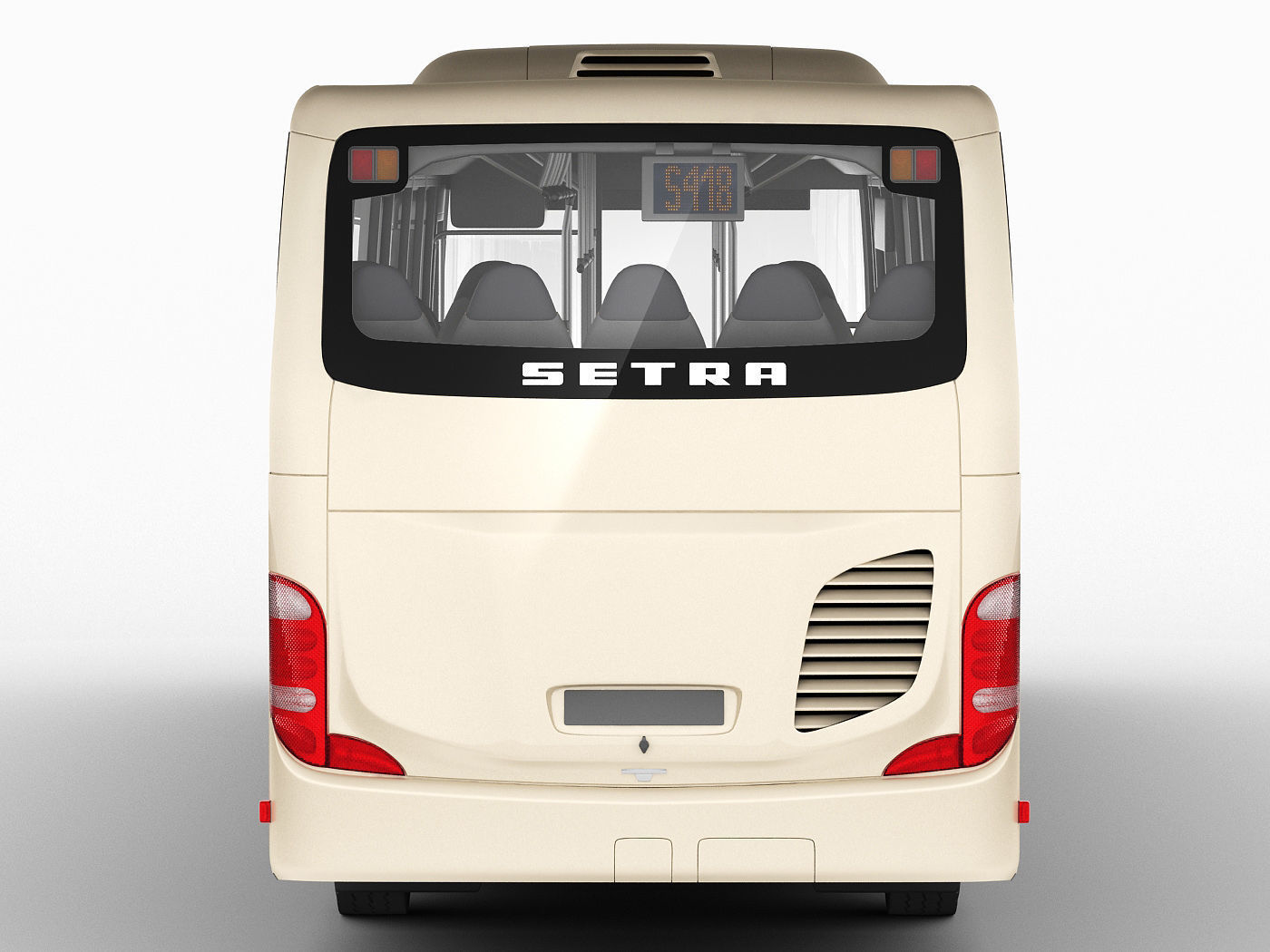 Setra S418LE business bus 3D model_14
