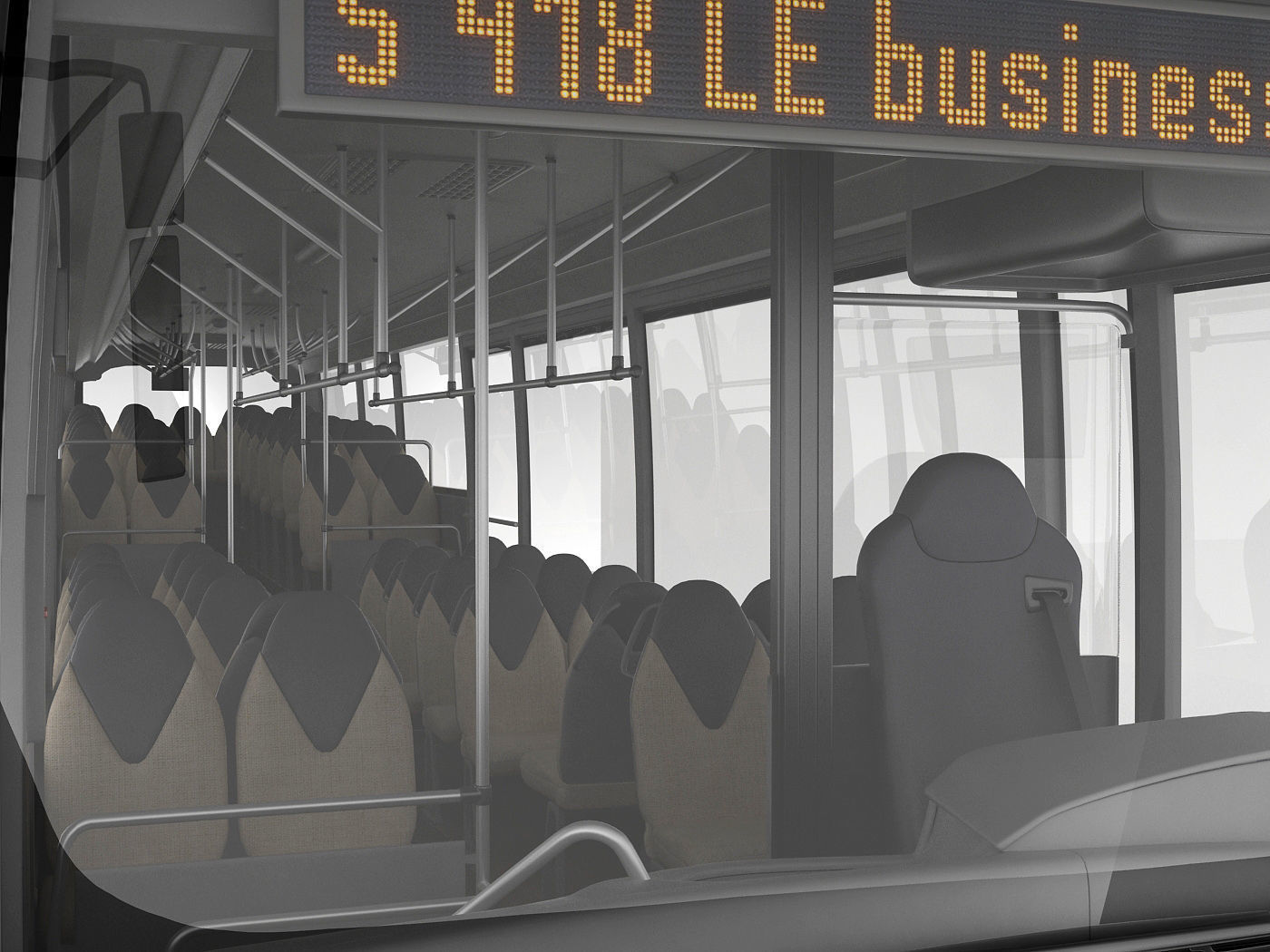 Setra S418LE business bus 3D model_16