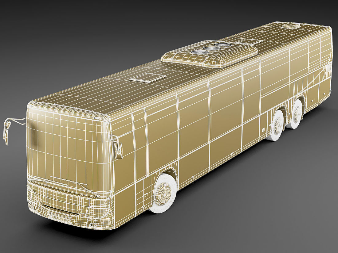 Setra S418LE business bus 3D model_26