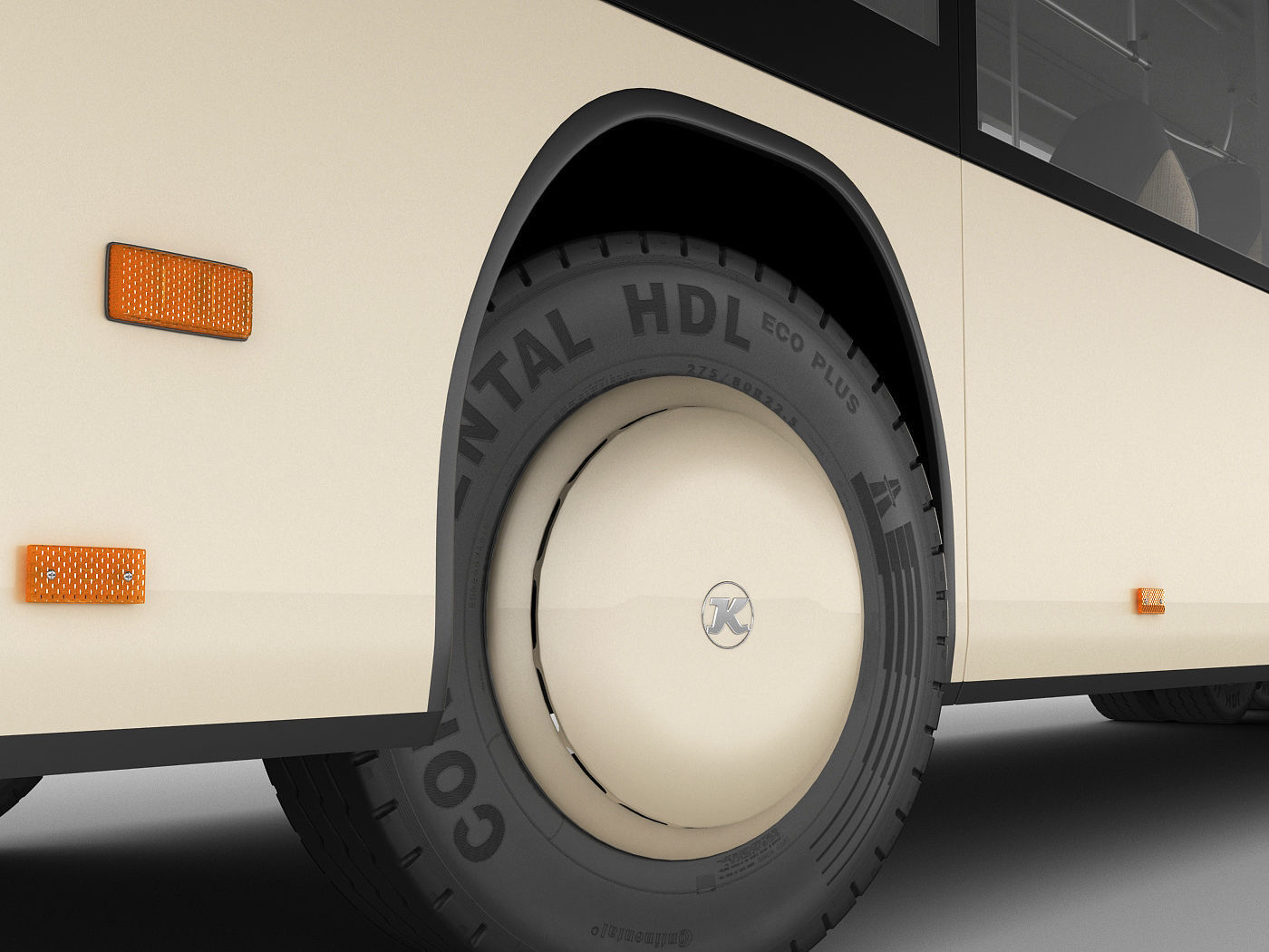 Setra S418LE business bus 3D model_11