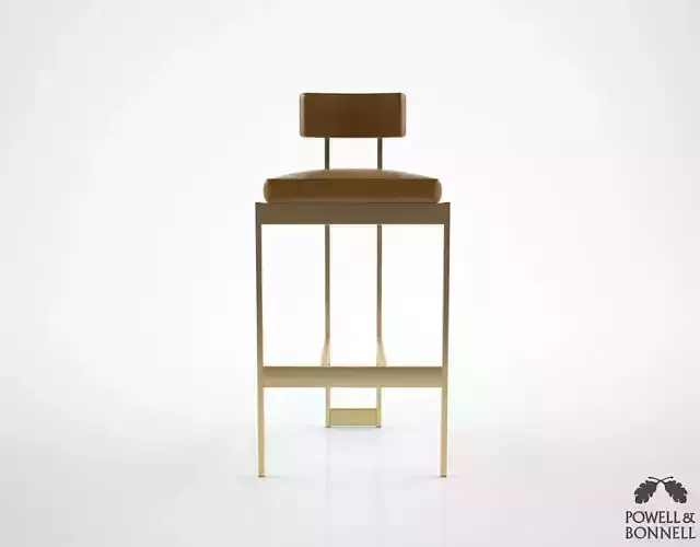 Powell and Bonnell Alto stool 3D model
