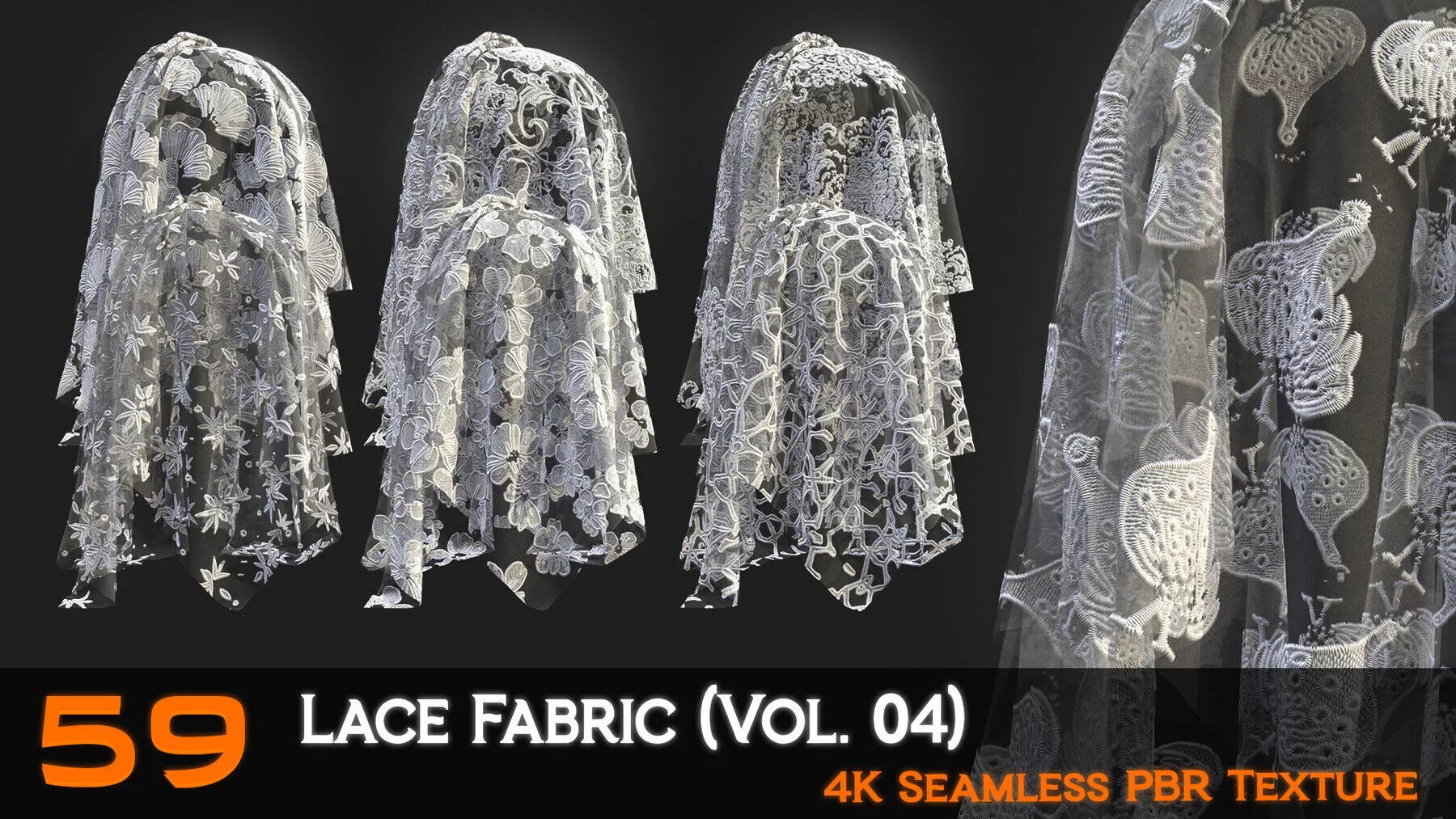 59 Lace Fabric Vol 04 Texture