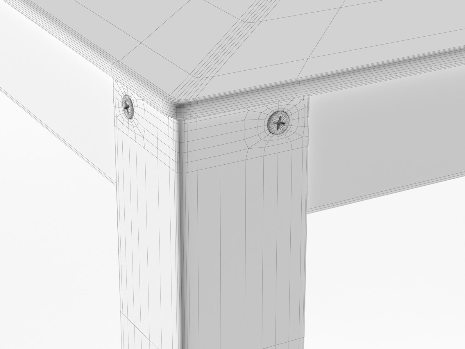 Farol Cuadrado Lantern 3D model_2